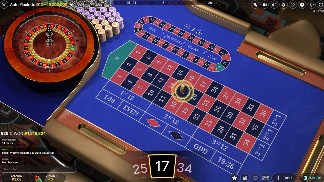 Ruleta automática online: rueda real sin crupier