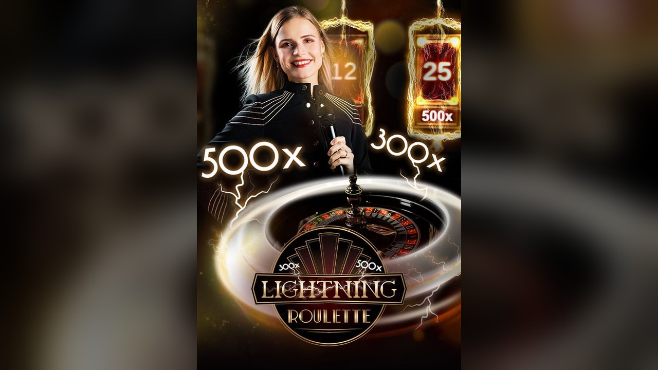 Lightning Roulette: Glückszahlen mit Multiplikatoren bis zu 500x